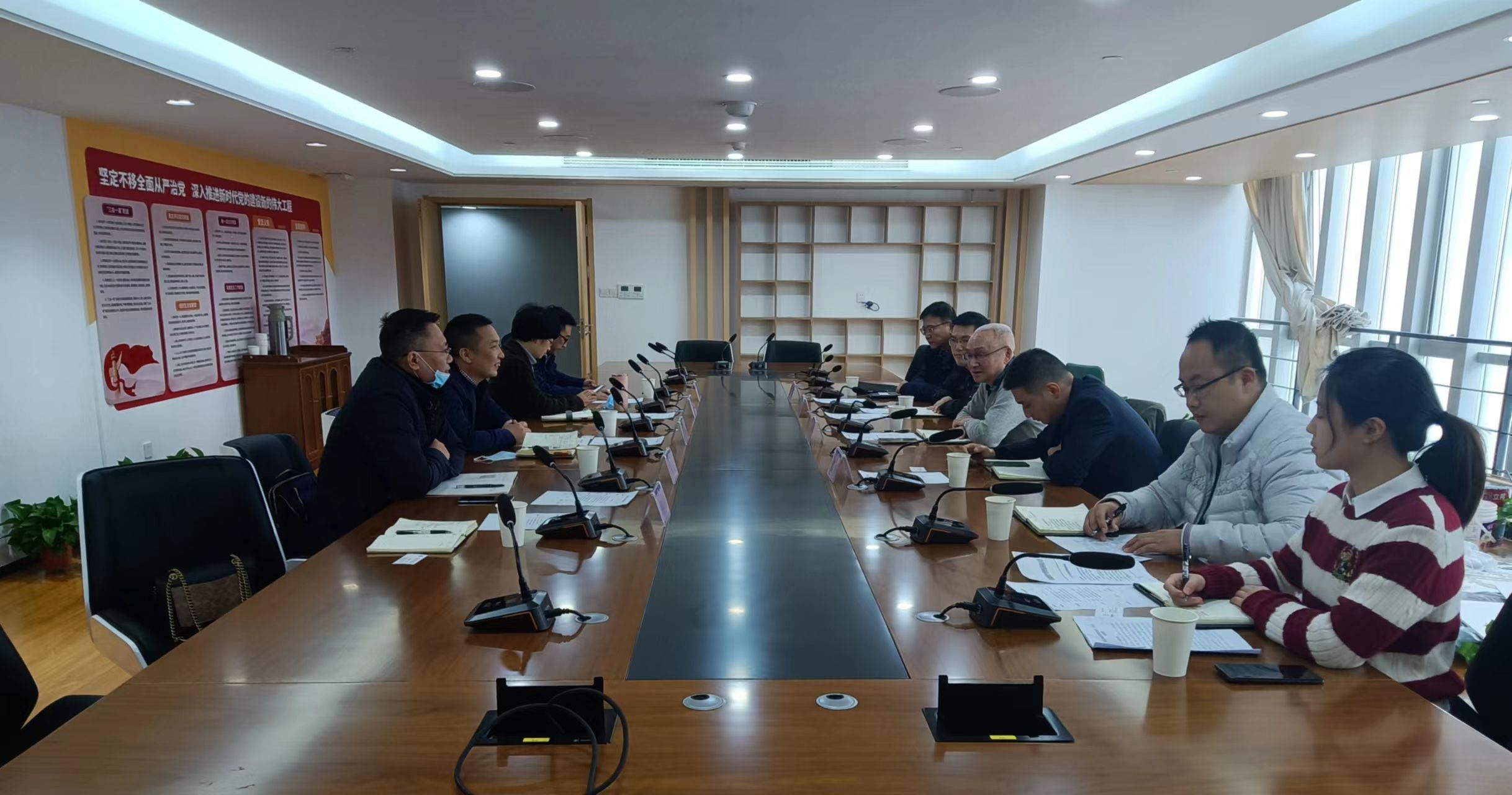 國(guó)資集團(tuán)赴市城建集團(tuán)開(kāi)展學(xué)習(xí)考察交流