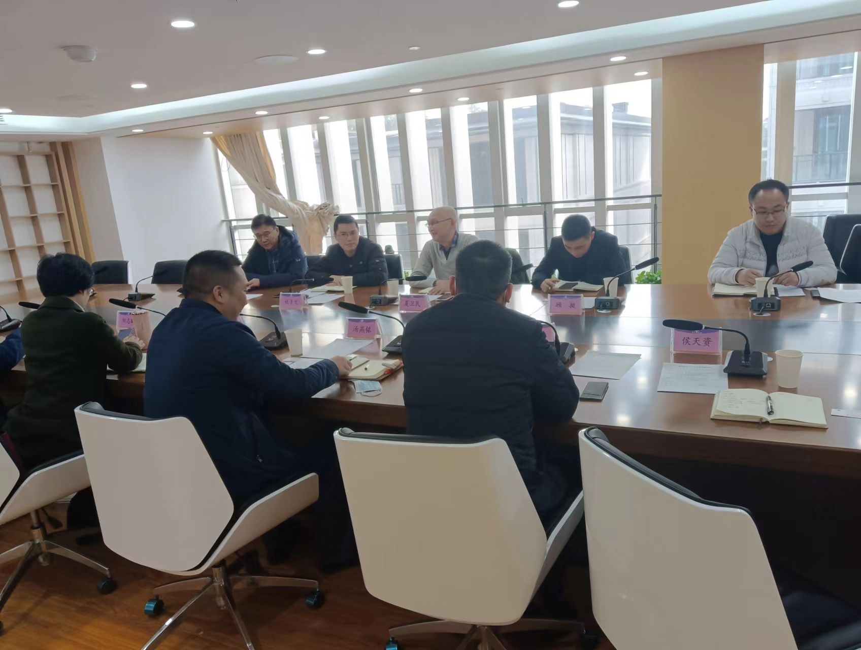 國(guó)資集團(tuán)赴市城建集團(tuán)開(kāi)展學(xué)習(xí)考察交流